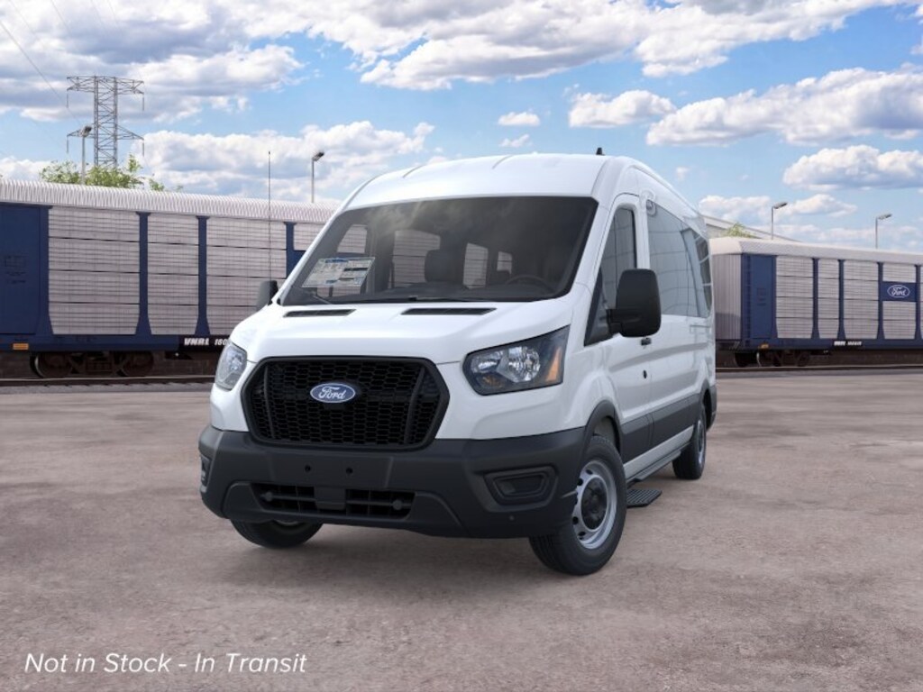 New 2026 Ford Transit Passenger Wagon XL T-350 148 Med Roof XL RWD
