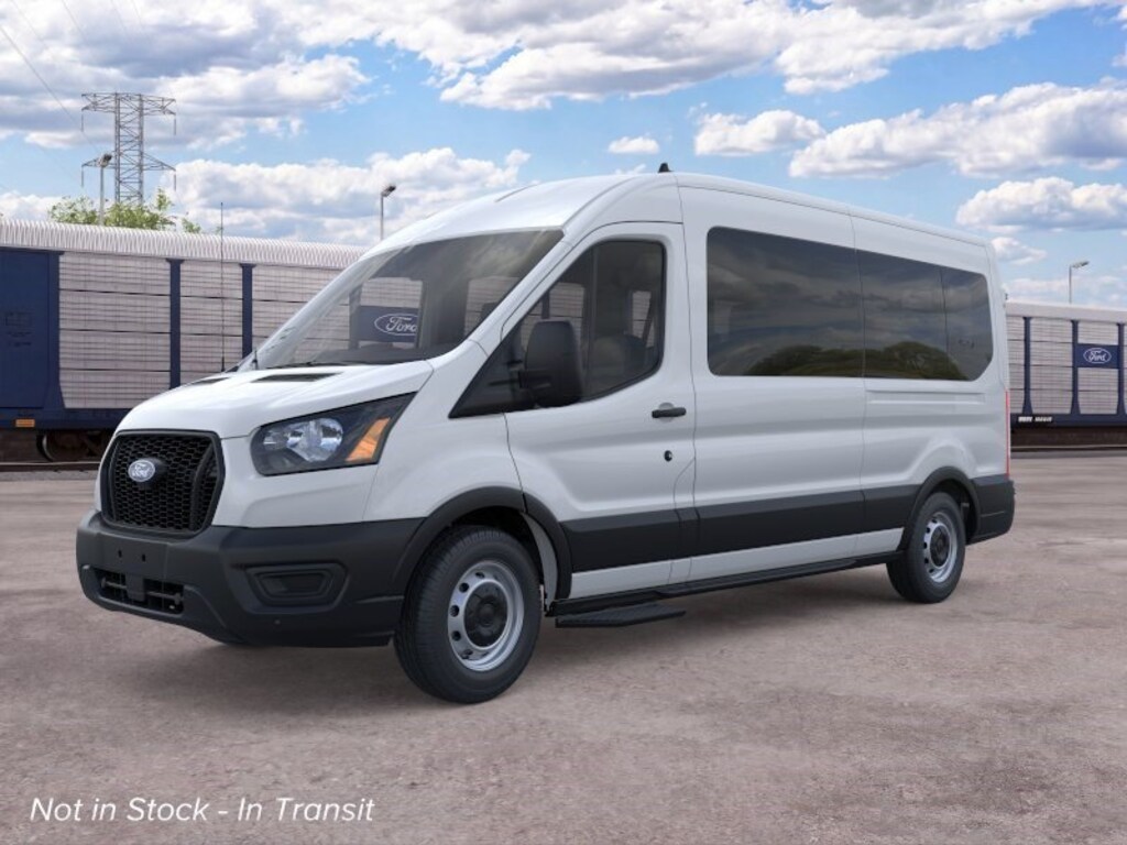New 2026 Ford Transit Passenger Wagon XL T-350 148 Med Roof XL RWD