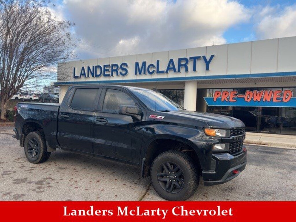 Used 2019 Chevrolet Silverado 1500 Silverado Custom Trail Boss Truck Crew Cab