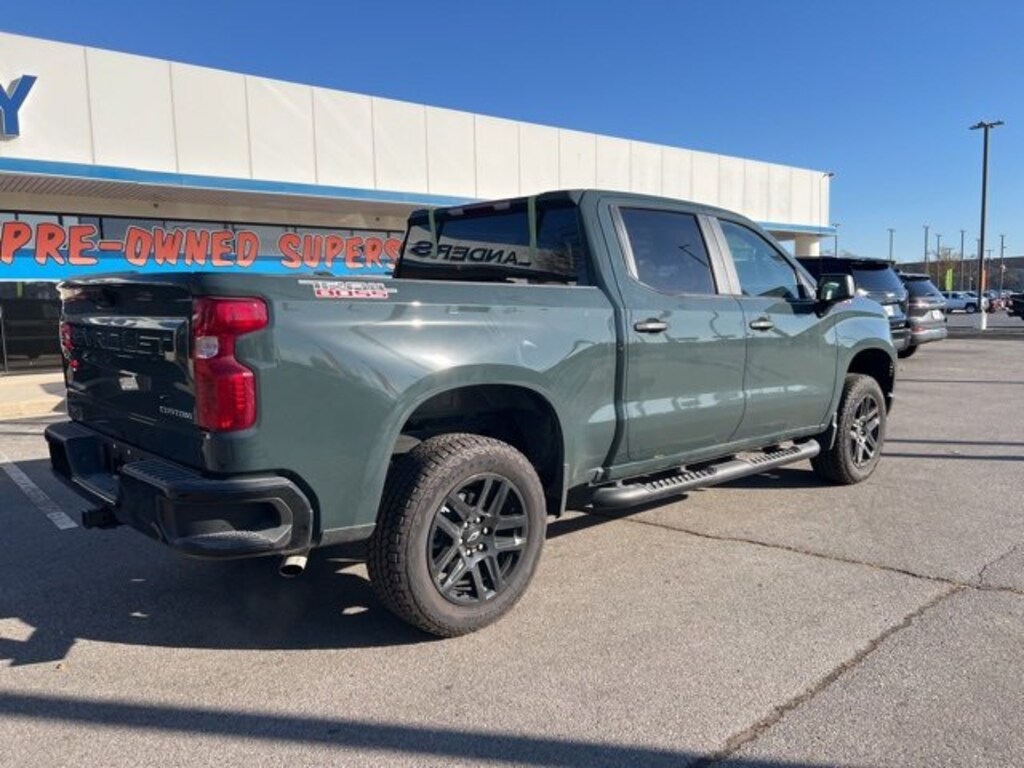 Used 2025 Chevrolet Silverado 1500 Custom Trail Boss Truck Crew Cab