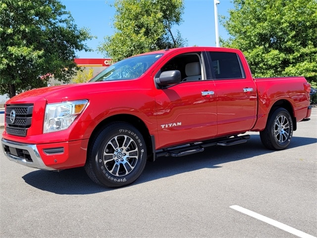 Used 2021 Nissan Titan SV with VIN 1N6AA1EF8MN531084 for sale in Little Rock, AR