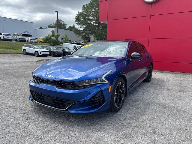 Used 2022 Kia K5 GT-Line with VIN 5XXG64J20NG098750 for sale in Huntsville, AL