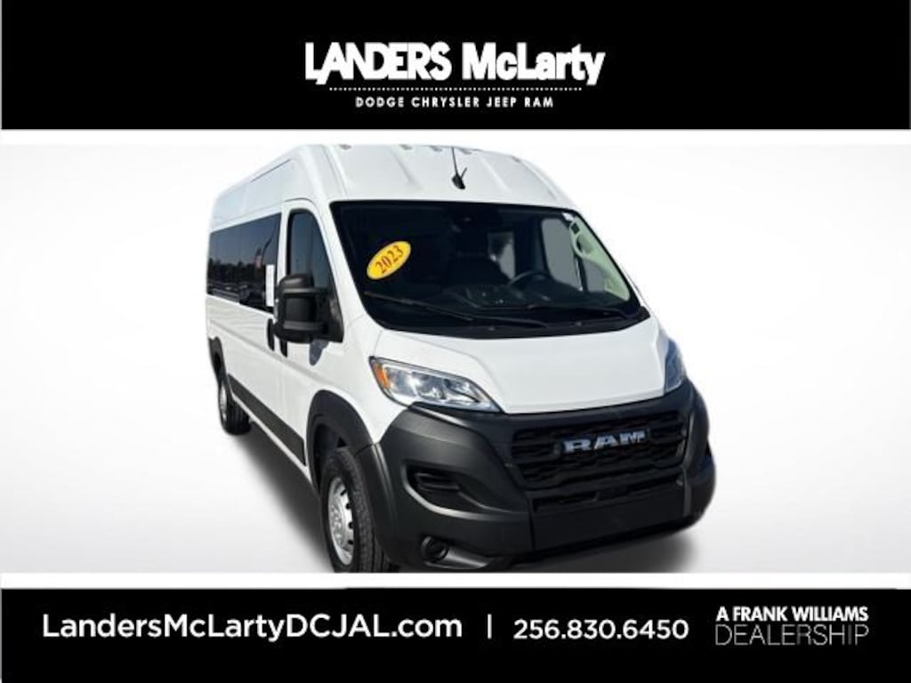 Used 2023 Ram Promaster 2500 Window Van High Roof Cargo Van