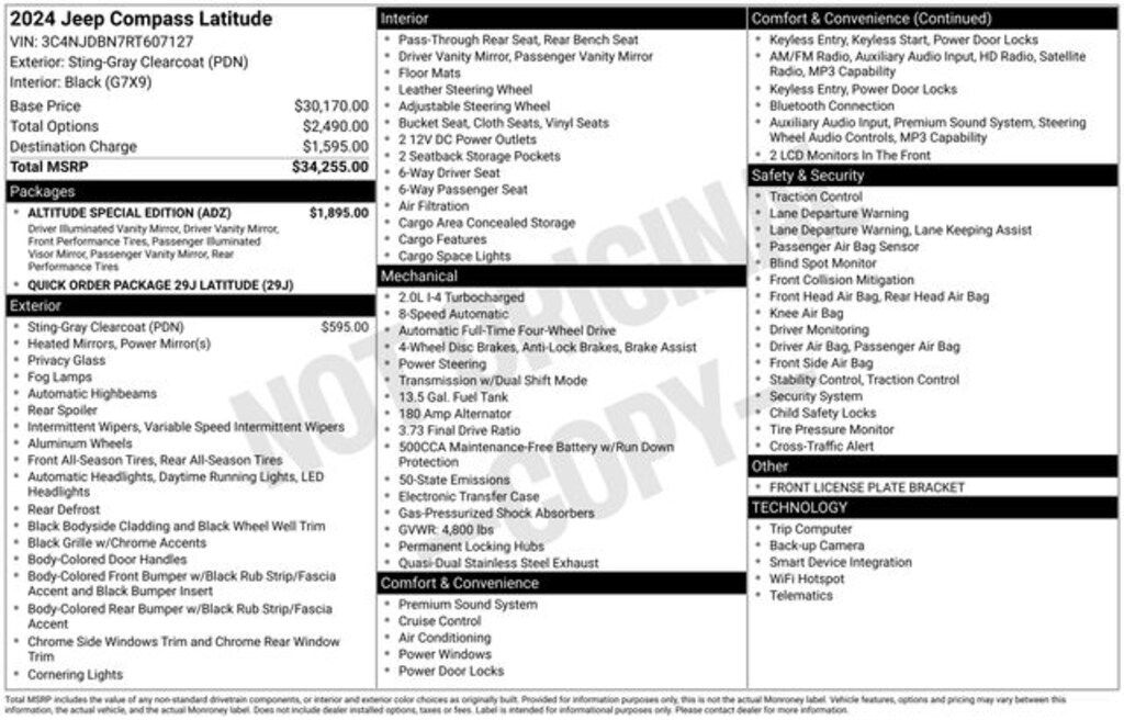 Used 2024 Jeep Compass Latitude SUV