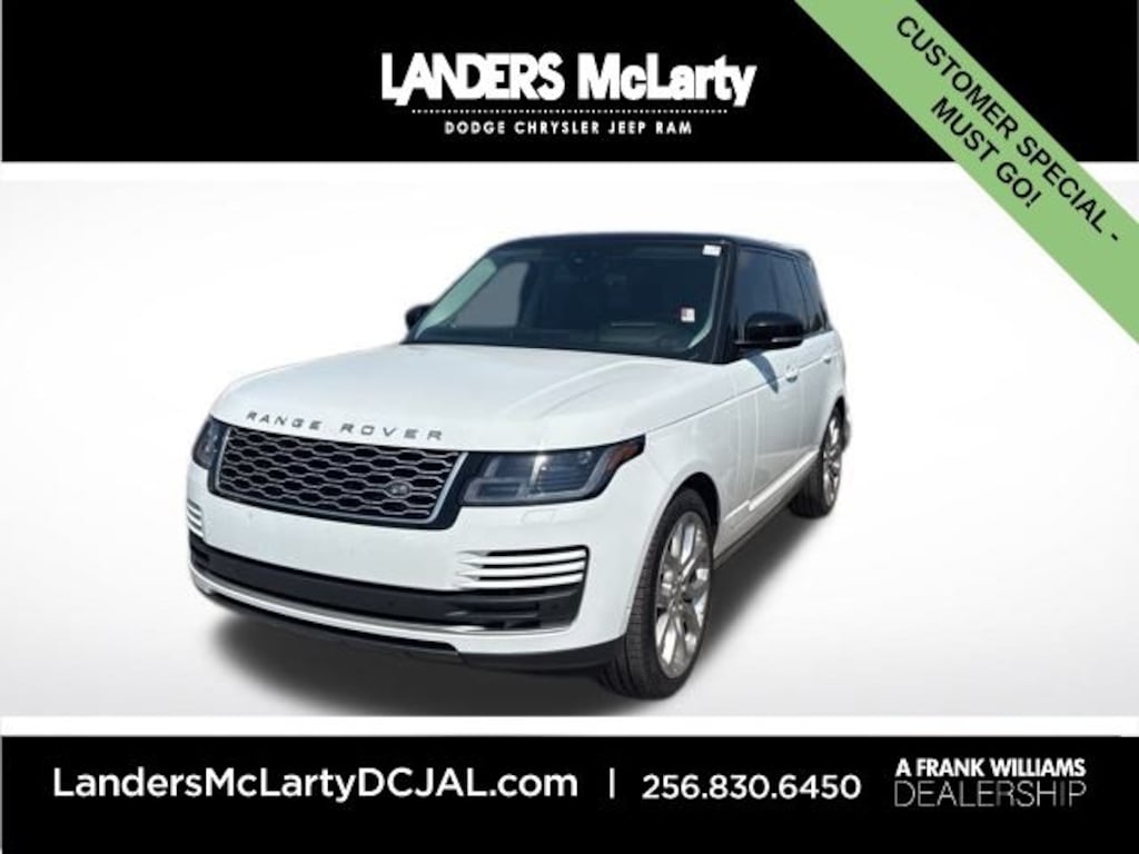 Used 2019 Land Rover Range Rover 3.0L V6 Supercharged HSE SUV