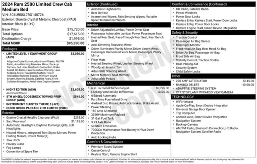 Used 2024 Ram 2500 Limited Truck