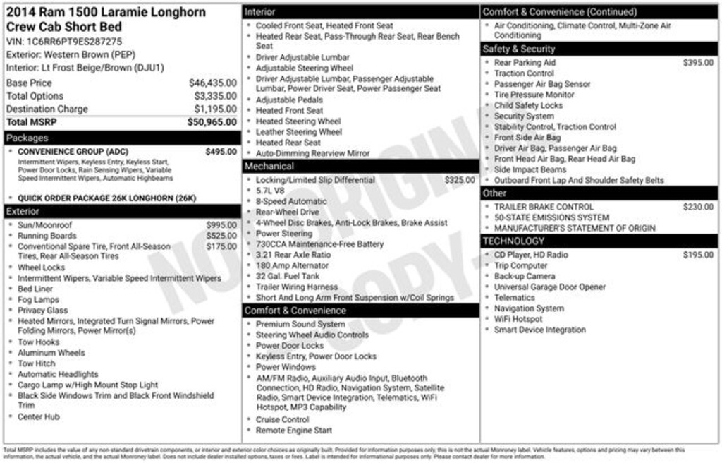 Used 2014 Ram 1500 Laramie Longhorn Truck