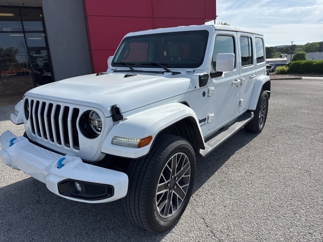 Used 2022 Jeep Wrangler Unlimited High Altitude 4XE with VIN 1C4JJXP67NW108916 for sale in Huntsville, AL