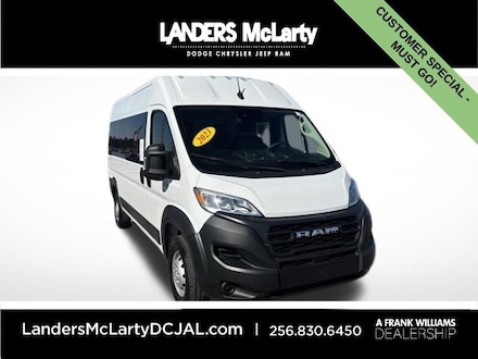 2023 Ram Promaster 2500 Window Van High Roof Cargo Van