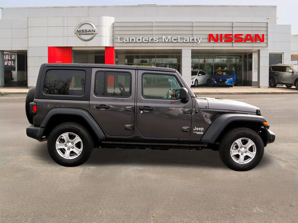 Used 2021 Jeep Wrangler Unlimited Sport S with VIN 1C4HJXDN3MW505189 for sale in Huntsville, AL