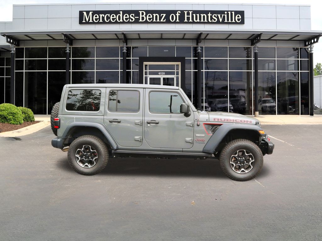 Used 2020 Jeep Wrangler Unlimited Rubicon Recon with VIN 1C4HJXFN1LW325995 for sale in Huntsville, AL