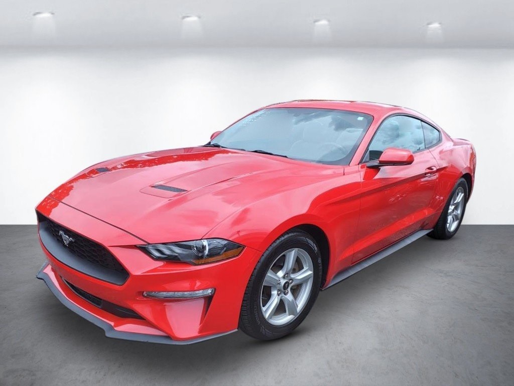 Used 2019 Ford Mustang EcoBoost with VIN 1FA6P8TH7K5166811 for sale in Huntsville, AL