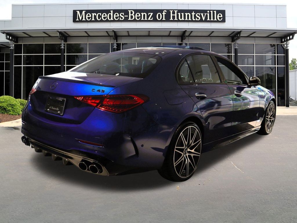 Certified 2024 Mercedes-Benz C-Class Sedan AMG C43 with VIN W1KAF8HB3RR185683 for sale in Huntsville, AL