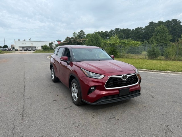 Used 2023 Toyota Highlander L with VIN 5TDKDRAH0PS500155 for sale in Huntsville, AL