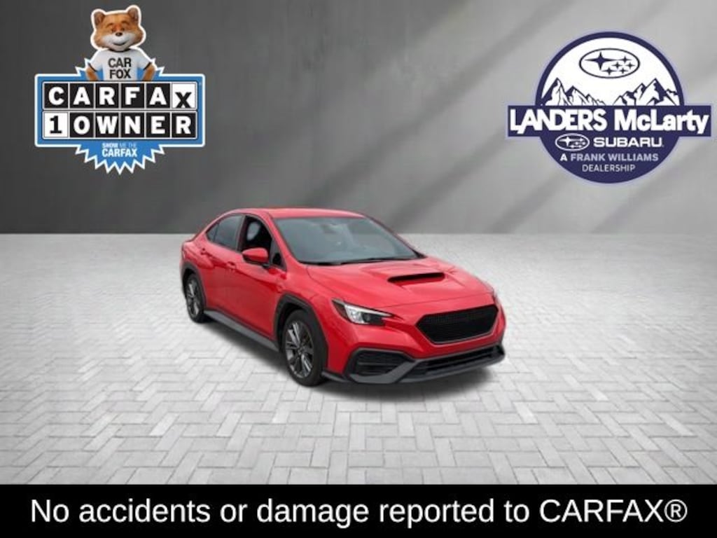 Certified 2023 Subaru WRX Base Sedan