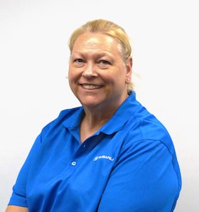Staff member Sandra Newhard from ID_4678b2