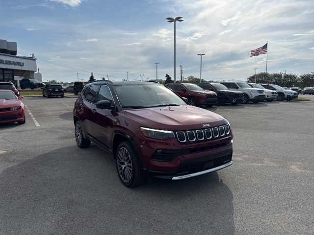 Used 2022 Jeep Compass Limited with VIN 3C4NJDCB2NT209967 for sale in Huntsville, AL