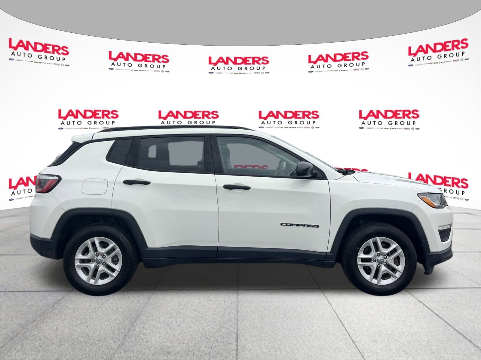 Used 2018 Jeep Compass Sport with VIN 3C4NJCAB5JT438893 for sale in Covington, TN