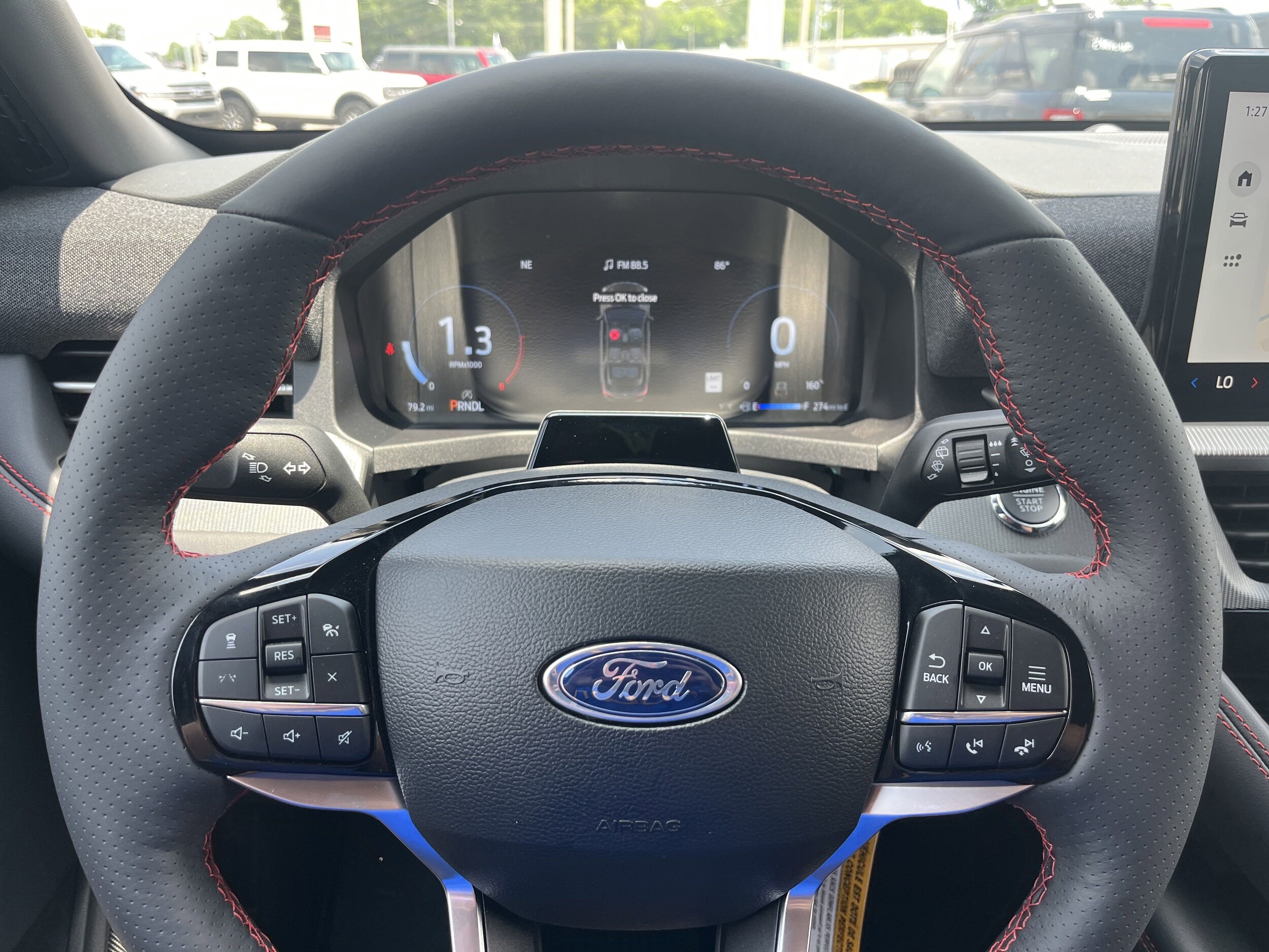 New 2025 Ford Explorer VIN 1FMUK8KH7SGC04457 | Landers Ford
