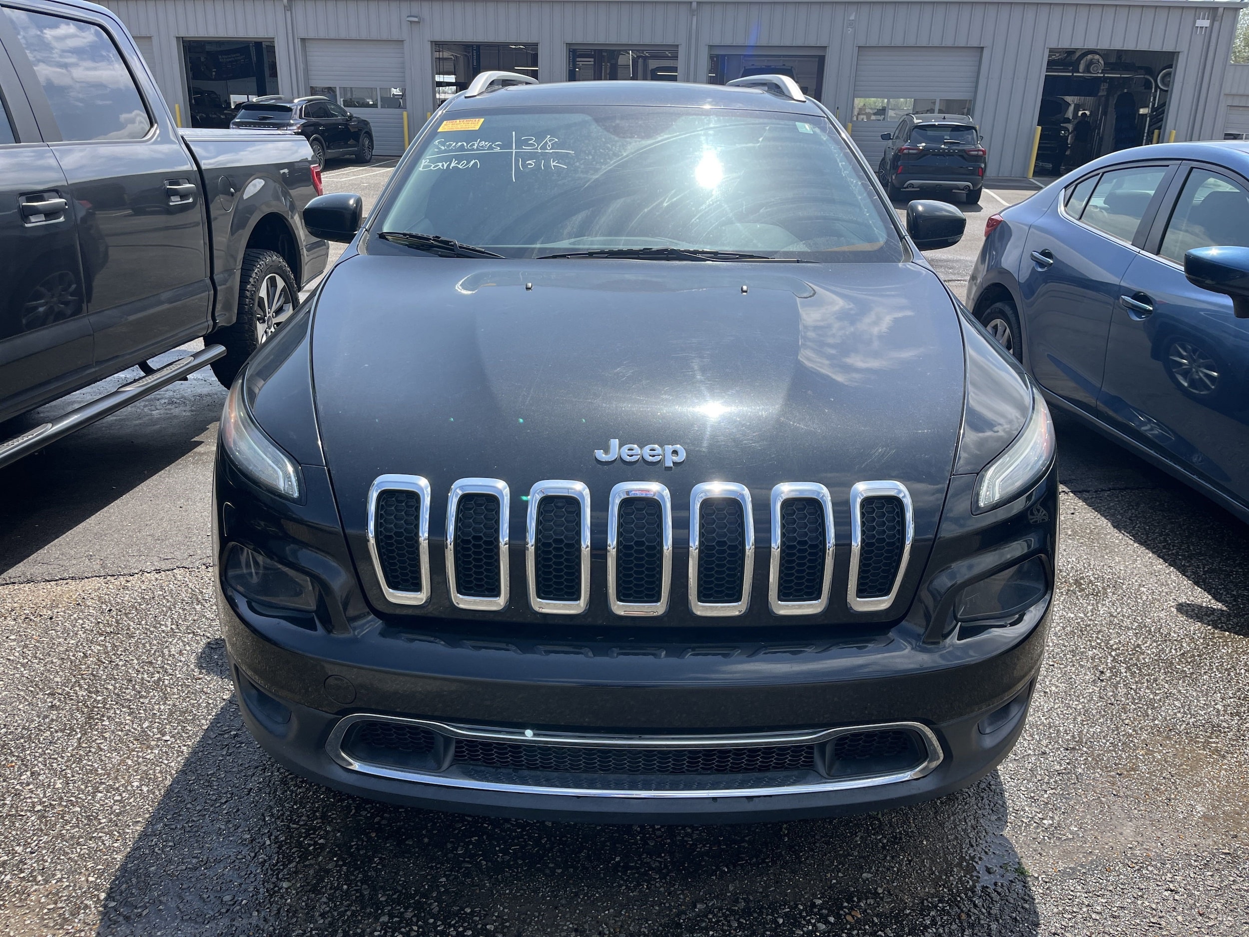 Used 2014 Jeep Cherokee Limited with VIN 1C4PJLDB1EW130723 for sale in Covington, TN
