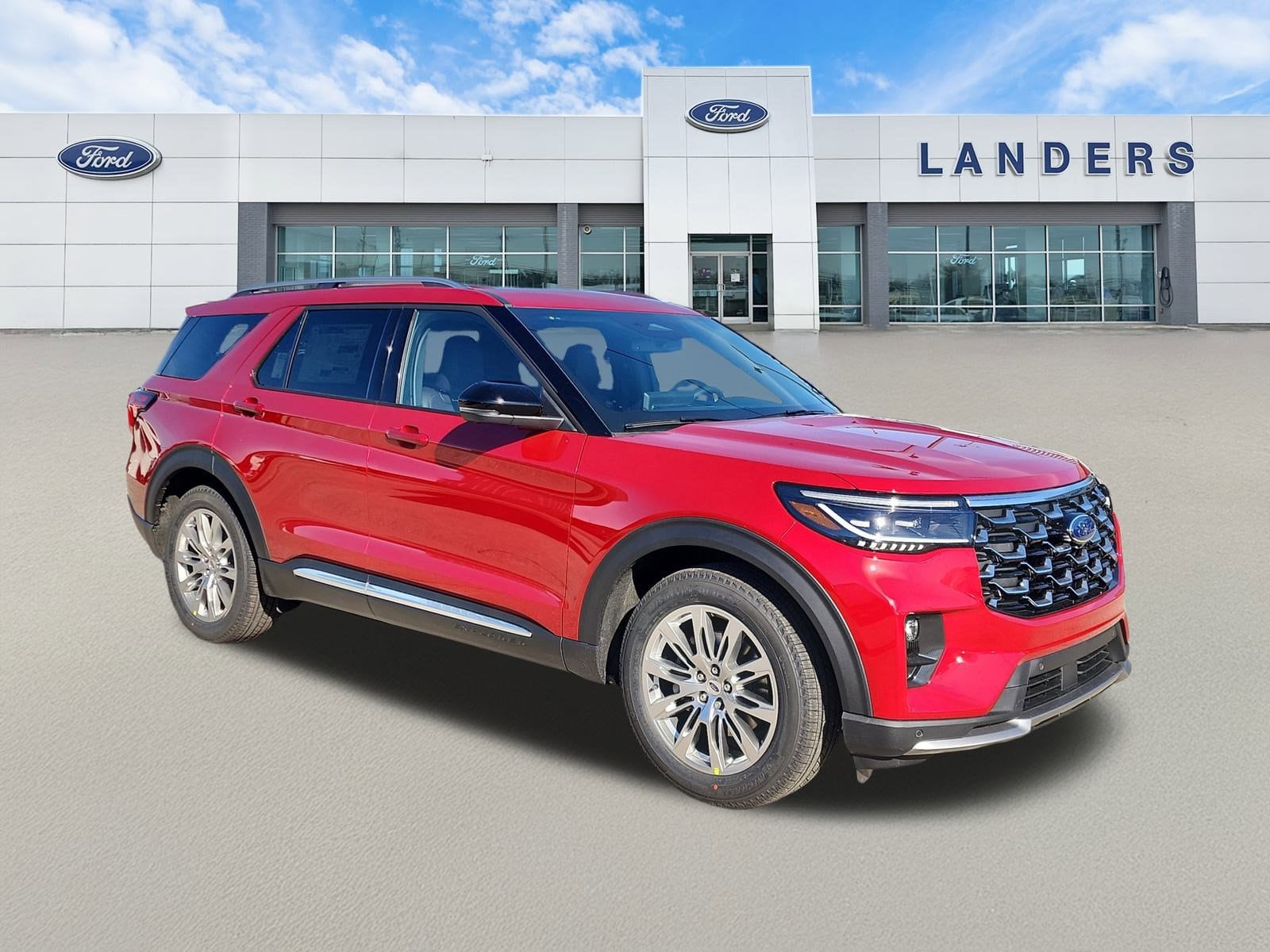 2026 Ford Explorer Platinum's photo