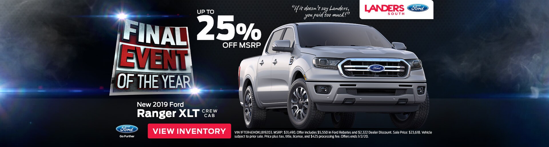 Landers Ford South Ford Dealership in Southaven MS