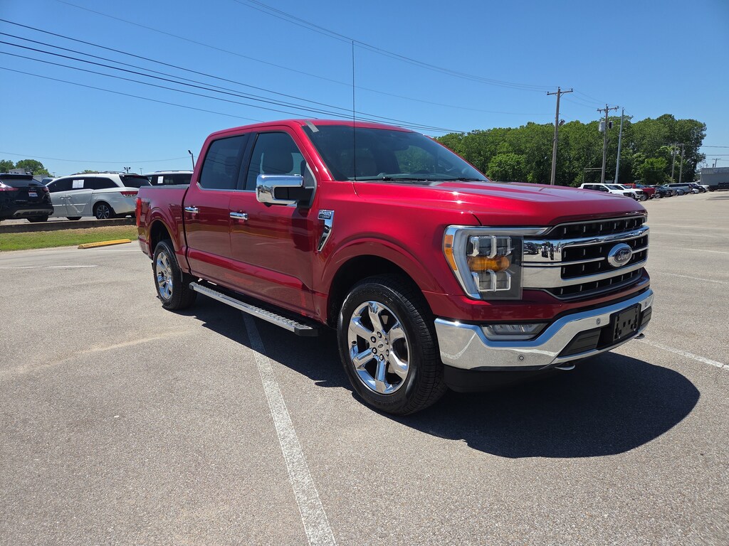 Used 2021 Ford F-150 LARIAT Truck SuperCrew Cab