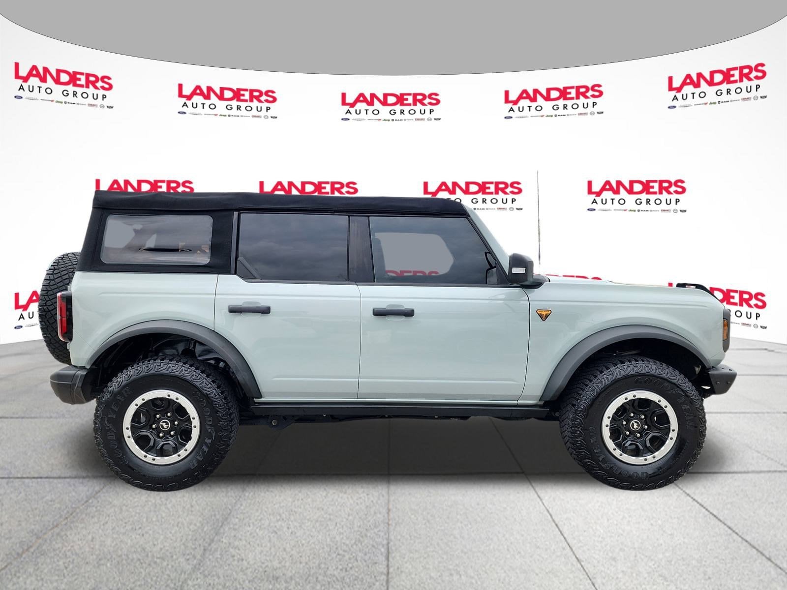 Certified 2022 Ford Bronco 4-Door Badlands with VIN 1FMEE5DP1NLB59199 for sale in Collierville, TN