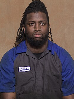 Staff member Deonta Brown from 64a19468862d