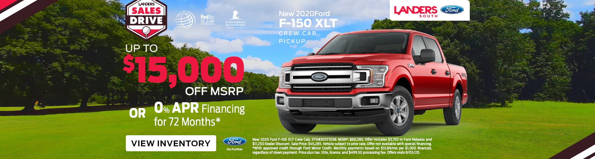 Landers Ford South Ford Dealership in Southaven MS