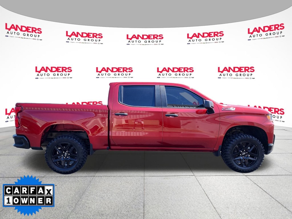 Used 2021 Chevrolet Silverado 1500 Custom Trail Boss 4WD Crew Cab 147 Custom Trail Boss