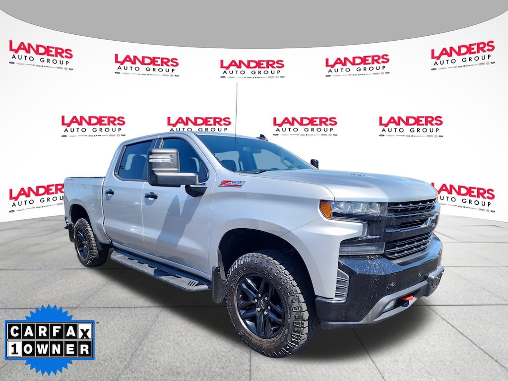 Used 2020 Chevrolet Silverado 1500 LT Trail Boss 4WD Crew Cab 147 LT Trail Boss