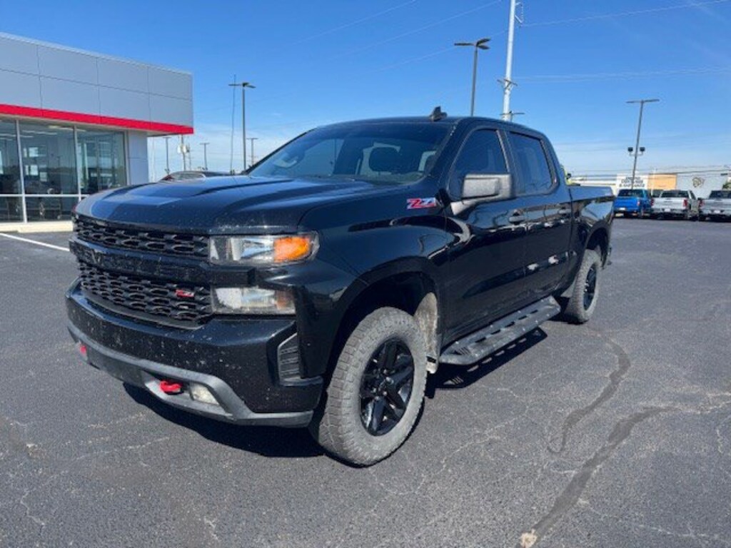 Used 2021 Chevrolet Silverado 1500 Custom Trail Boss 4WD Crew Cab 147 Custom Trail Boss