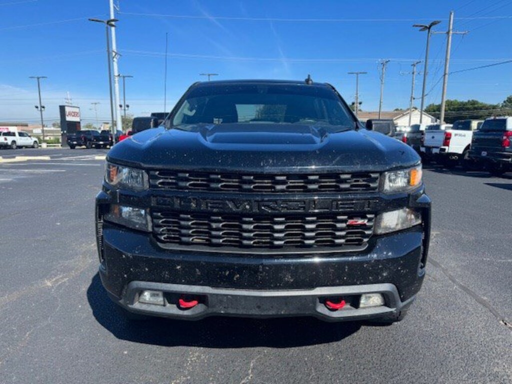 Used 2021 Chevrolet Silverado 1500 Custom Trail Boss 4WD Crew Cab 147 Custom Trail Boss