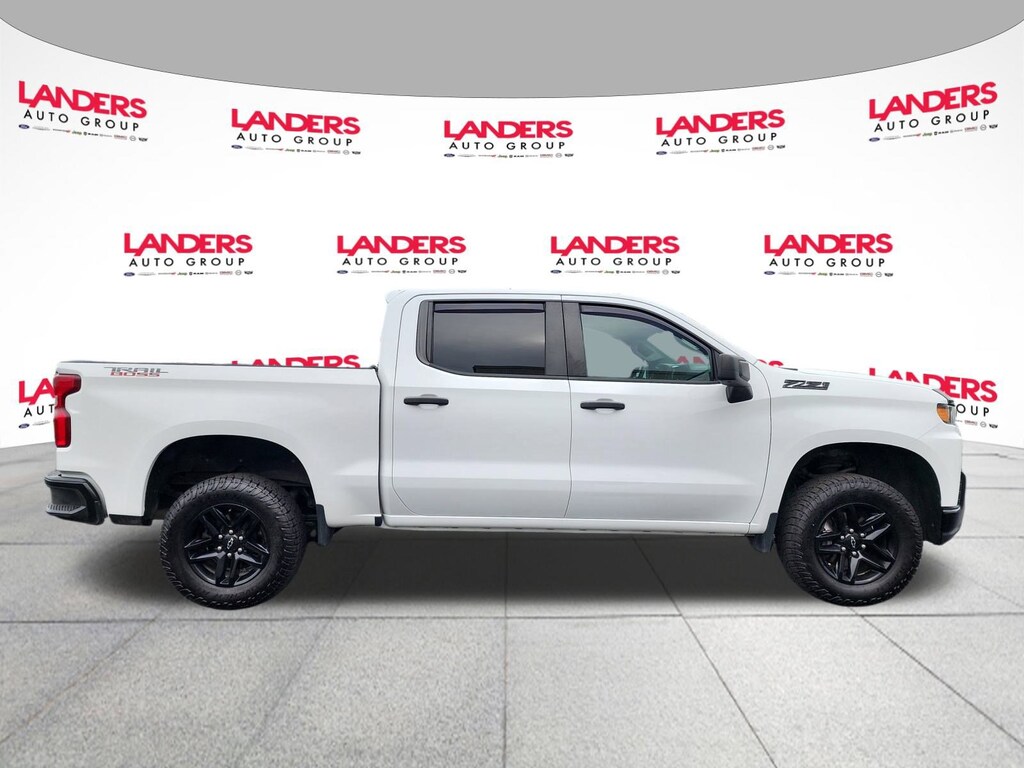 Used 2021 Chevrolet Silverado 1500 Custom Trail Boss 4WD Crew Cab 147 Custom Trail Boss