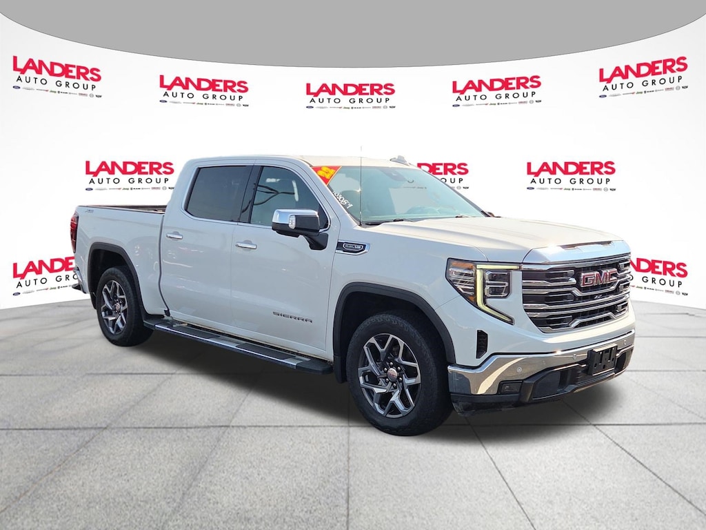 Used 2022 GMC Sierra 1500 SLT 4WD Crew Cab 147 SLT