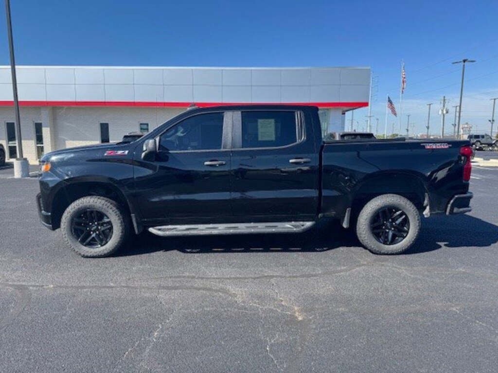 Used 2021 Chevrolet Silverado 1500 Custom Trail Boss 4WD Crew Cab 147 Custom Trail Boss