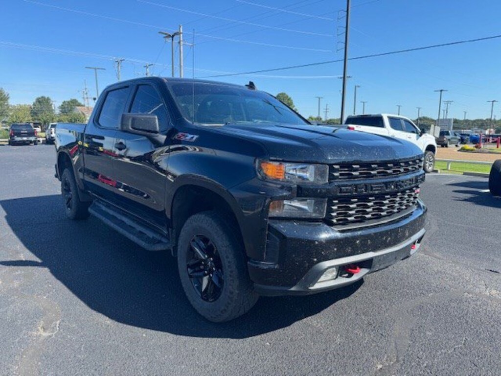 Used 2021 Chevrolet Silverado 1500 Custom Trail Boss 4WD Crew Cab 147 Custom Trail Boss