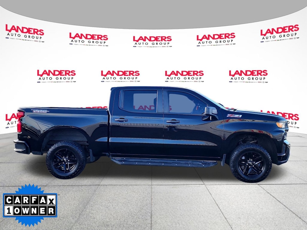 Used 2021 Chevrolet Silverado 1500 Custom Trail Boss 4WD Crew Cab 147 Custom Trail Boss