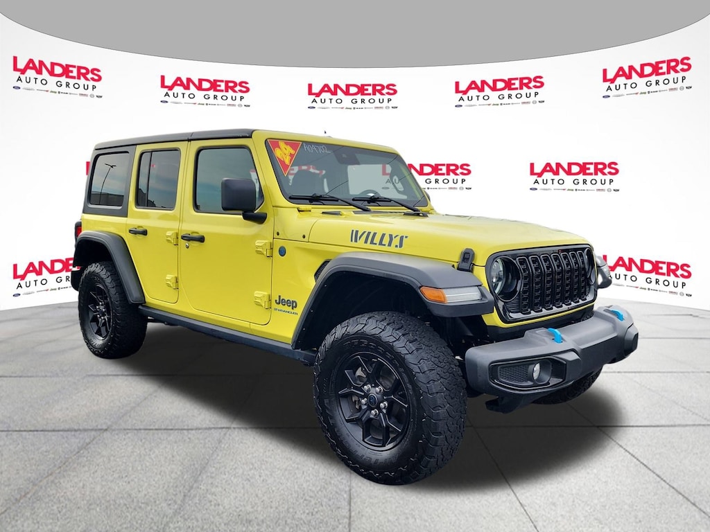 Used 2024 Jeep Wrangler 4xe Willys Willys 4x4