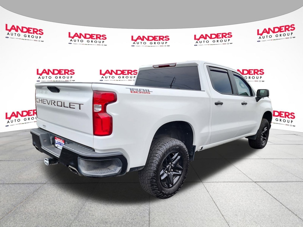 Used 2021 Chevrolet Silverado 1500 Custom Trail Boss 4WD Crew Cab 147 Custom Trail Boss