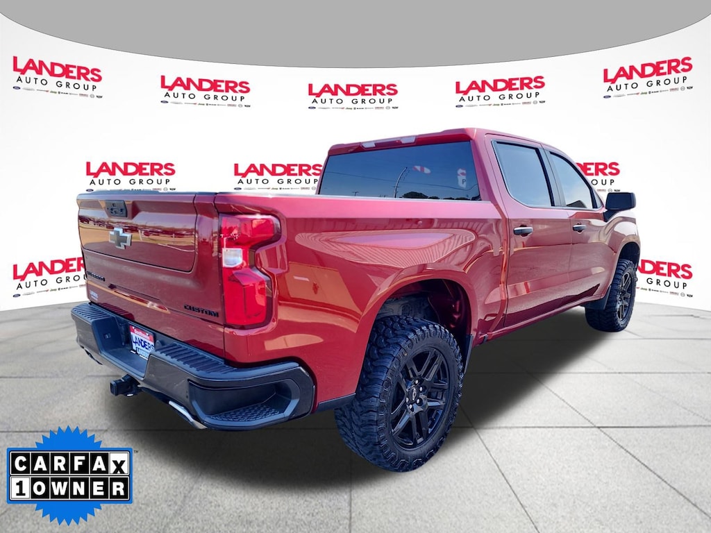 Used 2021 Chevrolet Silverado 1500 Custom Trail Boss 4WD Crew Cab 147 Custom Trail Boss