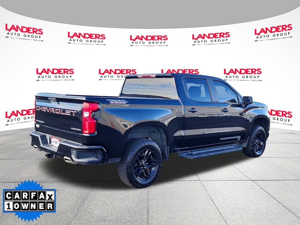 Used 2021 Chevrolet Silverado 1500 Custom Trail Boss 4WD Crew Cab 147 Custom Trail Boss