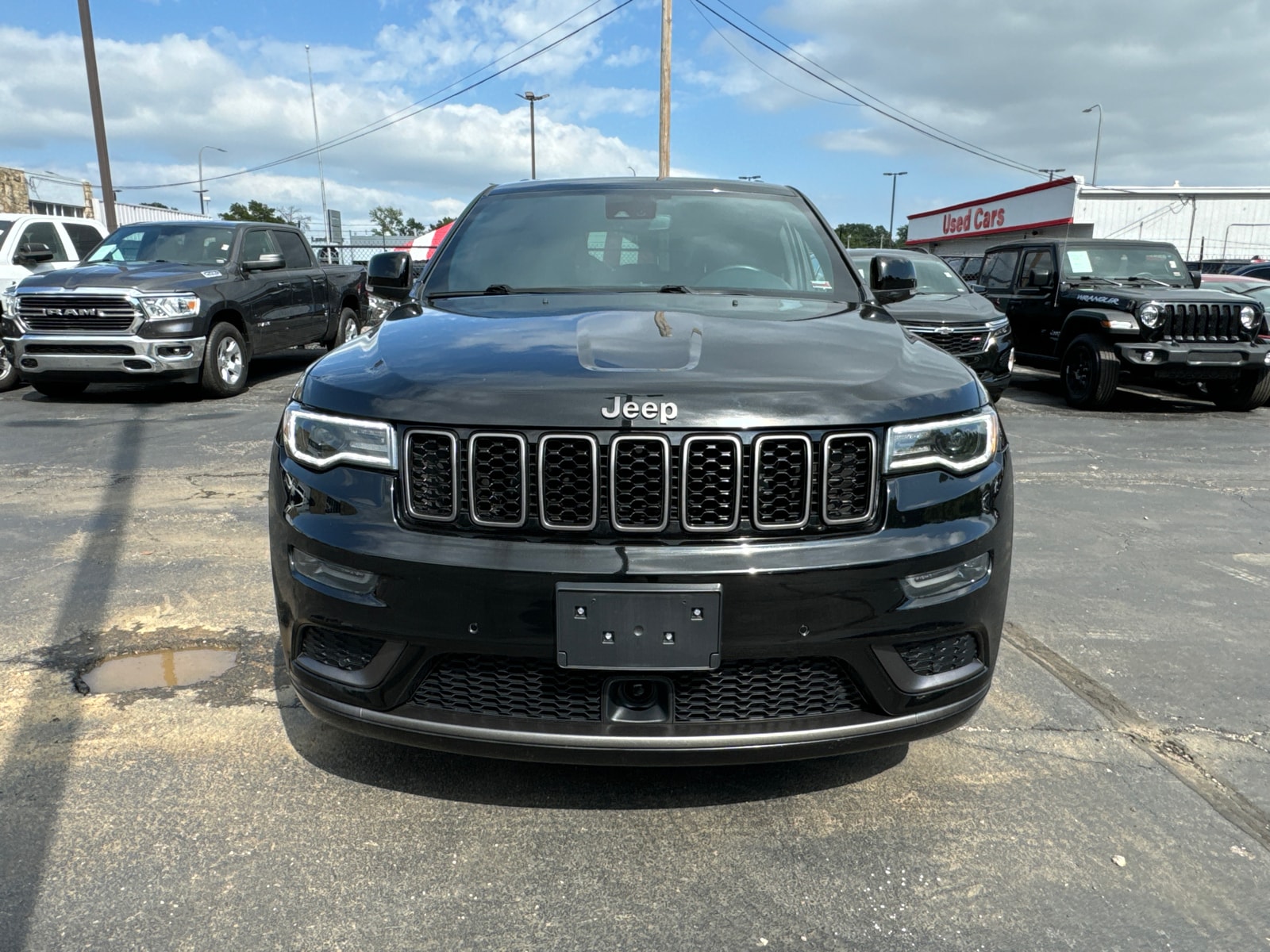 Used 2021 Jeep Grand Cherokee High Altitude with VIN 1C4RJFCG0MC666599 for sale in Kansas City