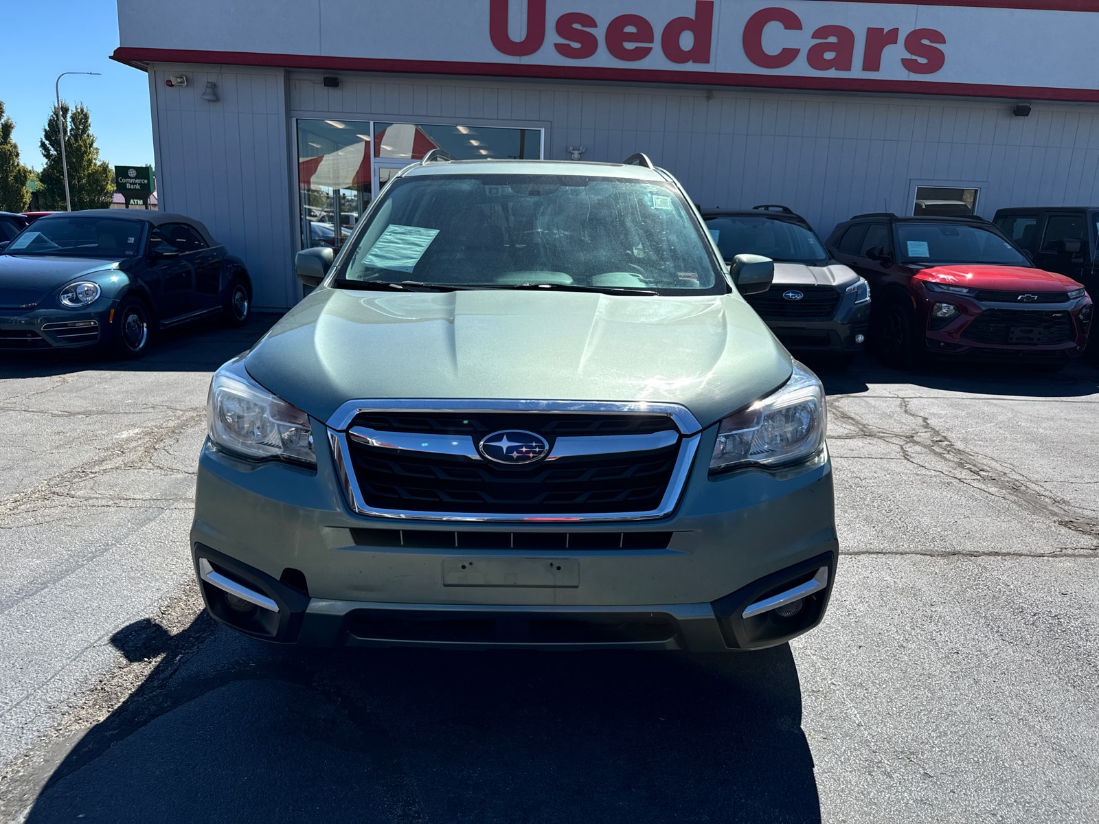 Used 2017 Subaru Forester Premium with VIN JF2SJAGC0HH444179 for sale in Kansas City