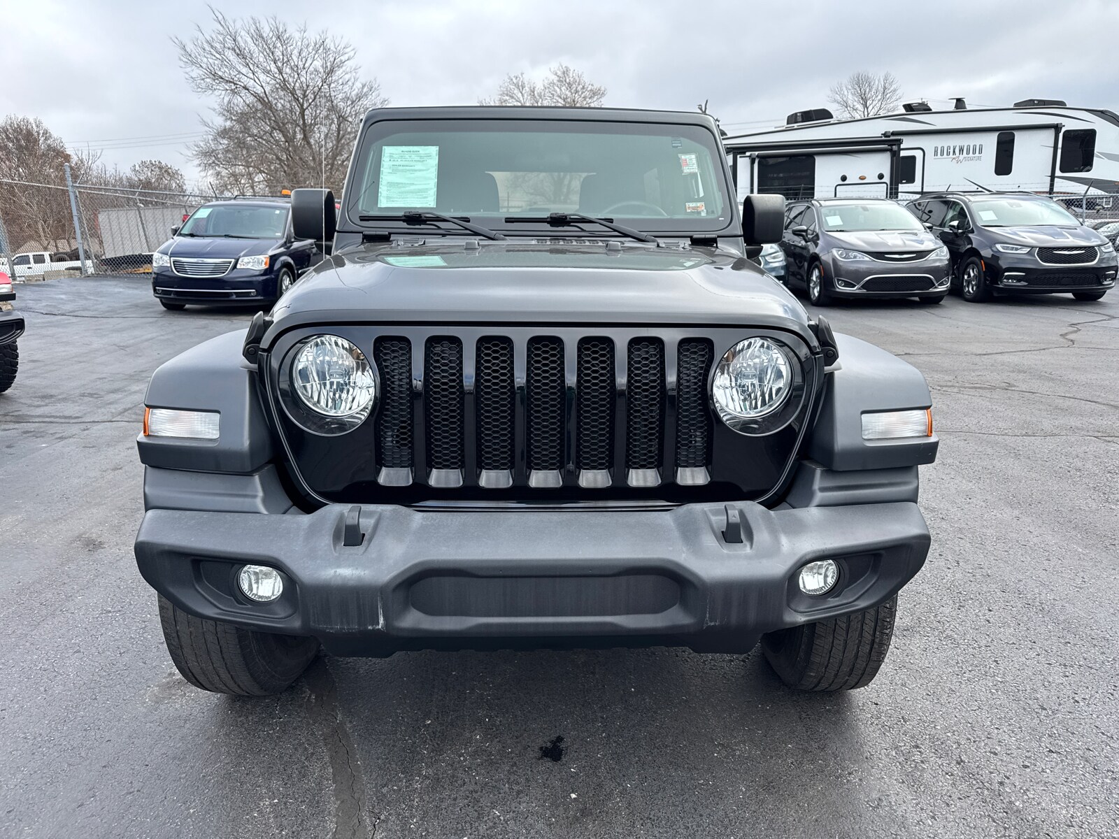 Used 2018 Jeep All-New Wrangler Unlimited Sport S with VIN 1C4HJXDN4JW331225 for sale in Kansas City