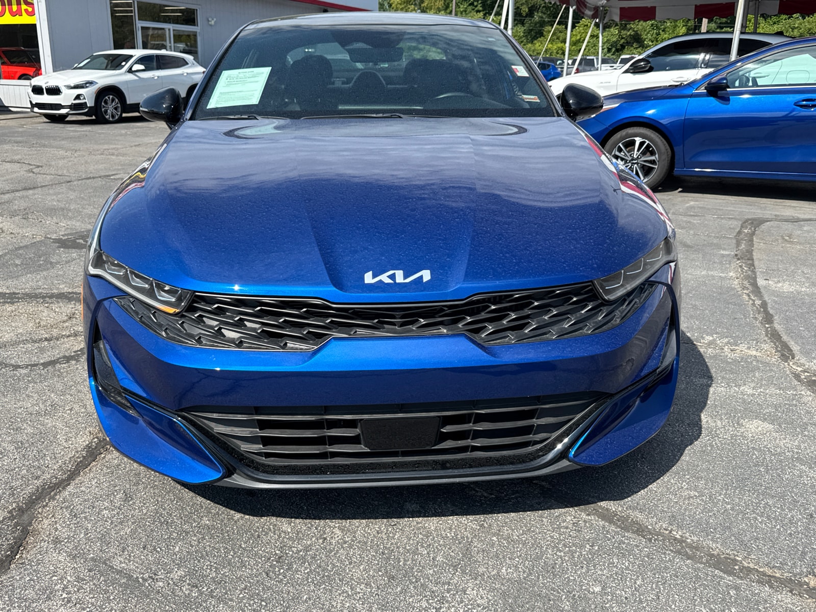 Used 2022 Kia K5 GT-Line with VIN 5XXG64J21NG088325 for sale in Kansas City