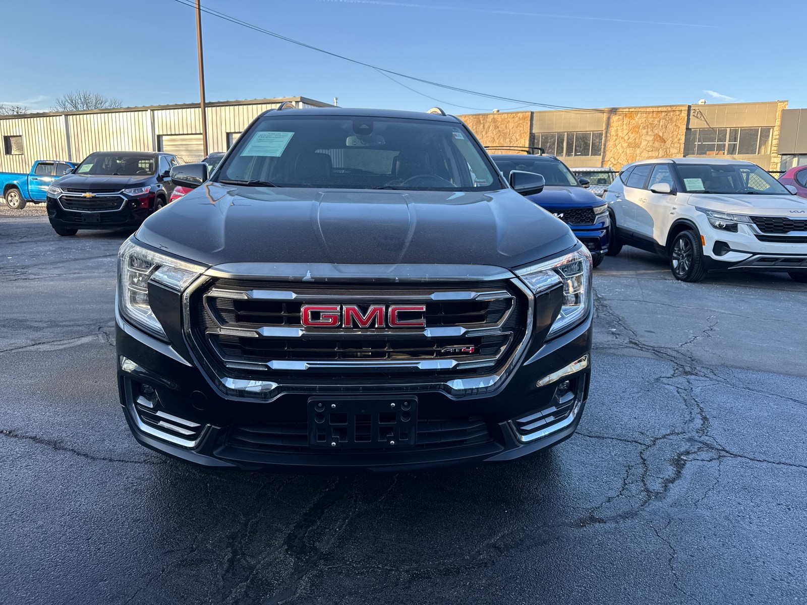 Used 2023 GMC Terrain AT4 with VIN 3GKALYEG6PL250568 for sale in Kansas City