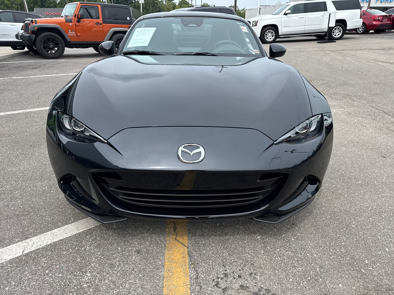 Used 2024 Mazda MX-5 Miata RF Grand Touring with VIN JM1NDAM77R0601653 for sale in Kansas City