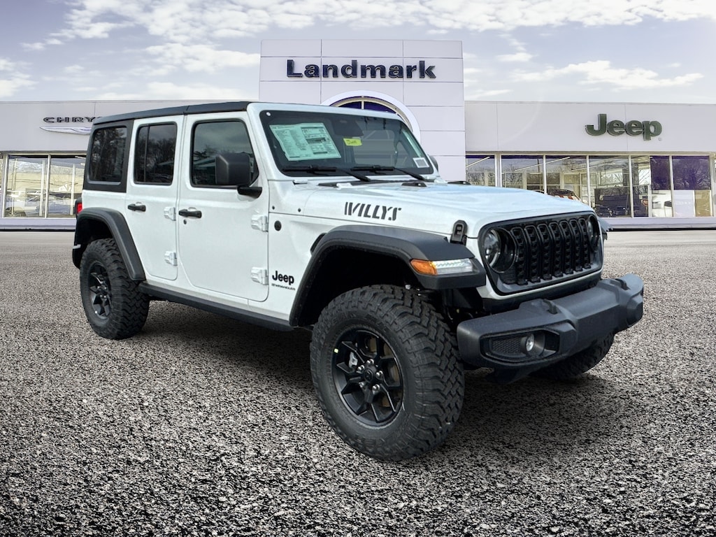 New 2026 Jeep Wrangler 4-DOOR WILLYS Sport Utility